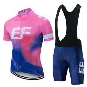 Tenue Maillot + Cuissard à Bretelles 2019 EF Education First Pro Cycling N002